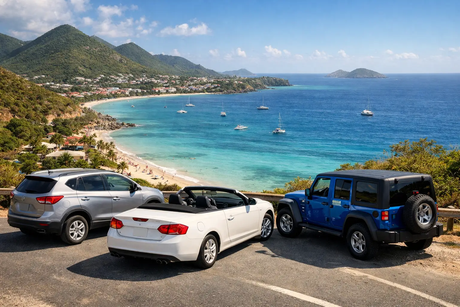 Best Rental Car Types for Beach Hopping in St. Maarten