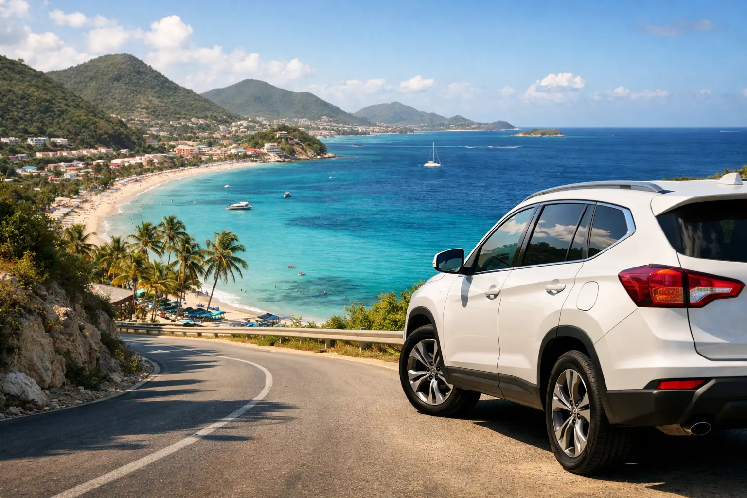 Unlimited Mileage Car Rental St Maarten