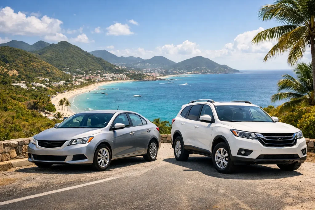 Compact vs SUV Rental in St. Maarten?
